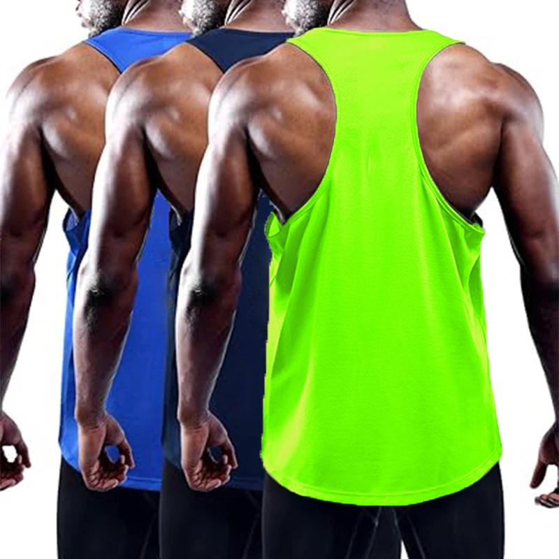 Tank Top Muscle - Майка для бега, мужская летняя спортивная