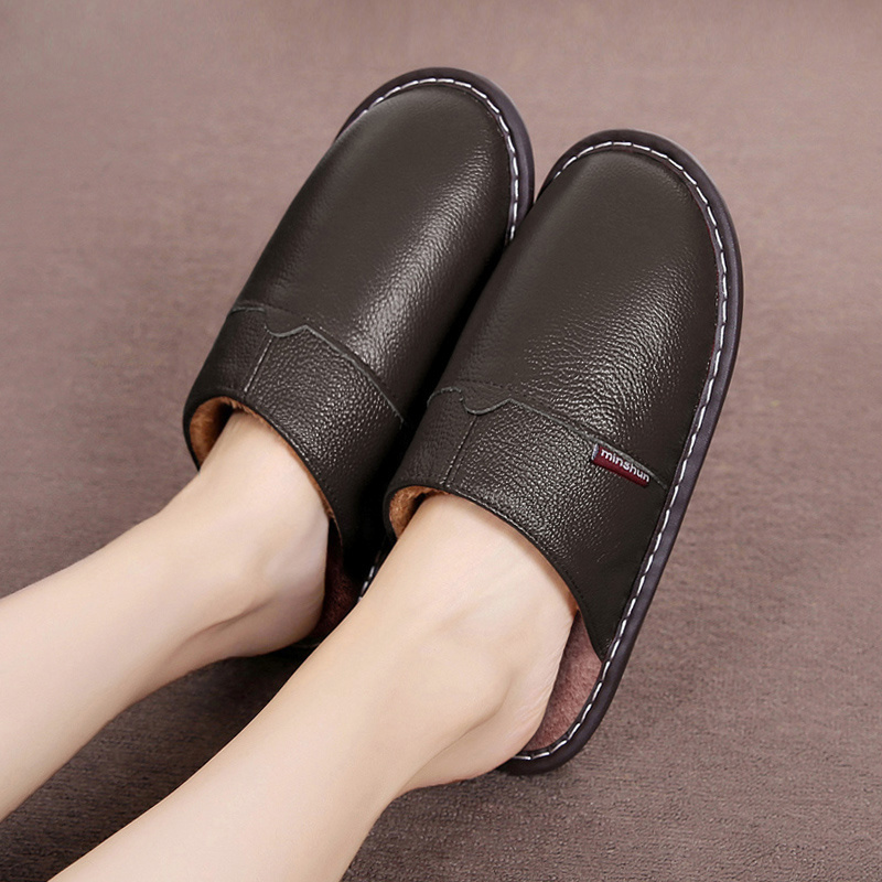 Брендовые домашние кожаные тап – обзор и цена Flip Flop Leather Men