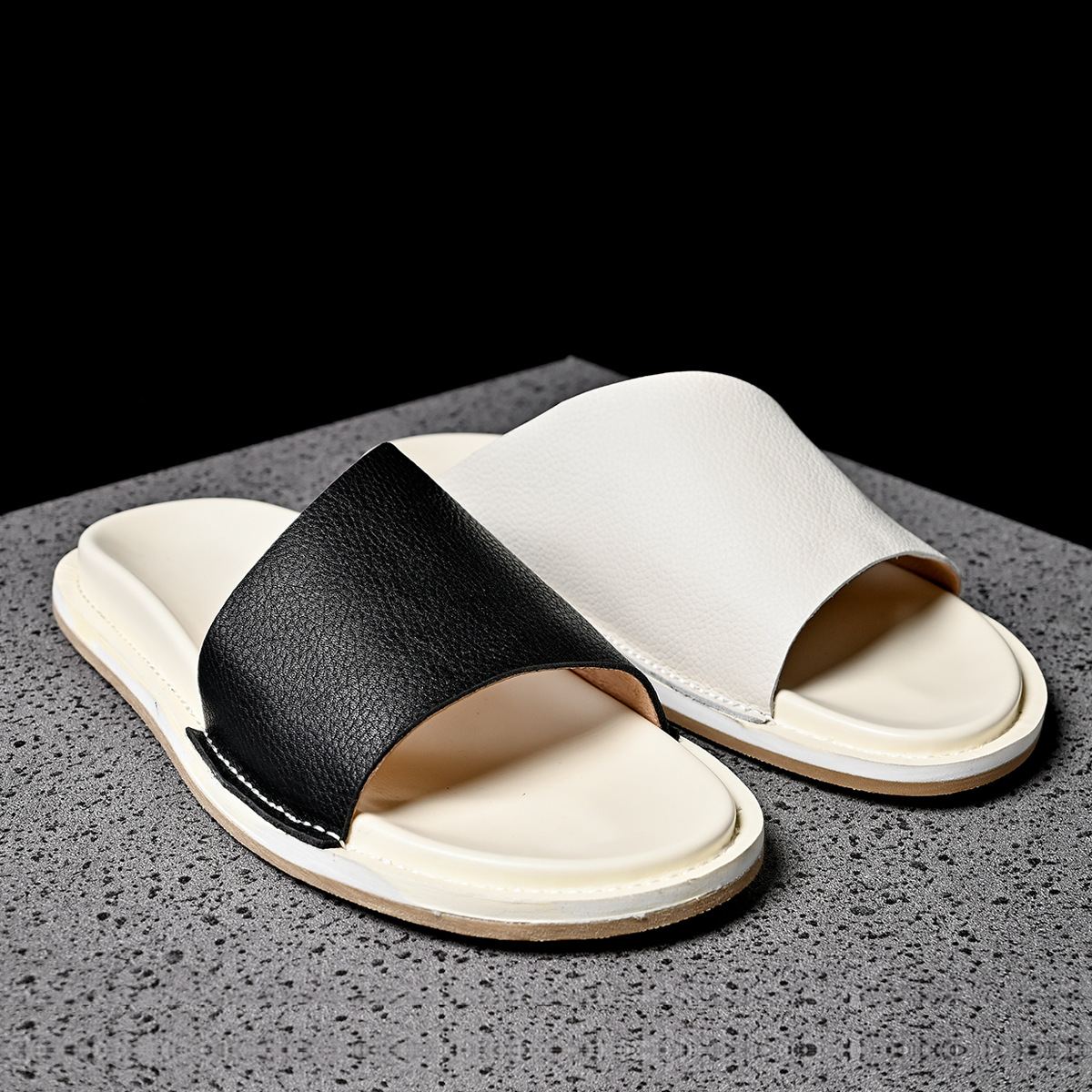 Мягкие мужские тапочки высоког – обзор и цена Flip Flop Leather Men