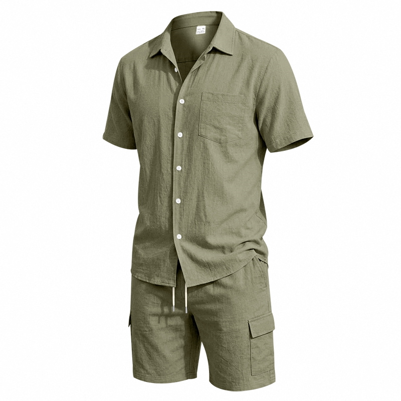 Мужской летний американский ль – обзор и цена Short Linen Drawstring